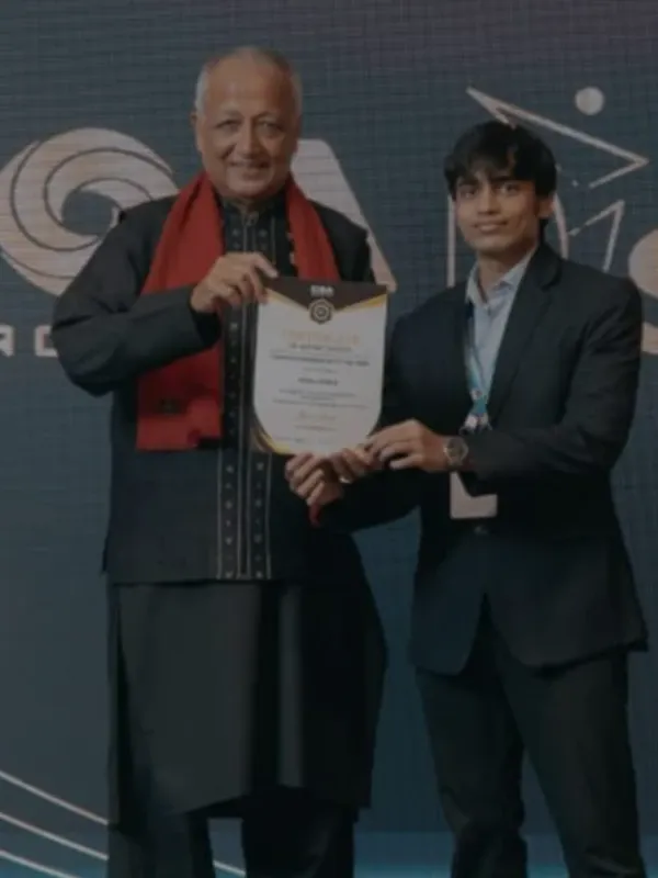How a Bold Gap Year Move Led to Young Entrepreneur of the Year hero image