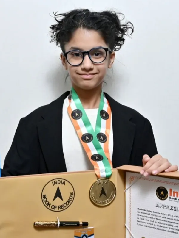 Manishka Dubey: 10 y/o Child Prodigy and Gold medallist & India Book of Record holder hero image