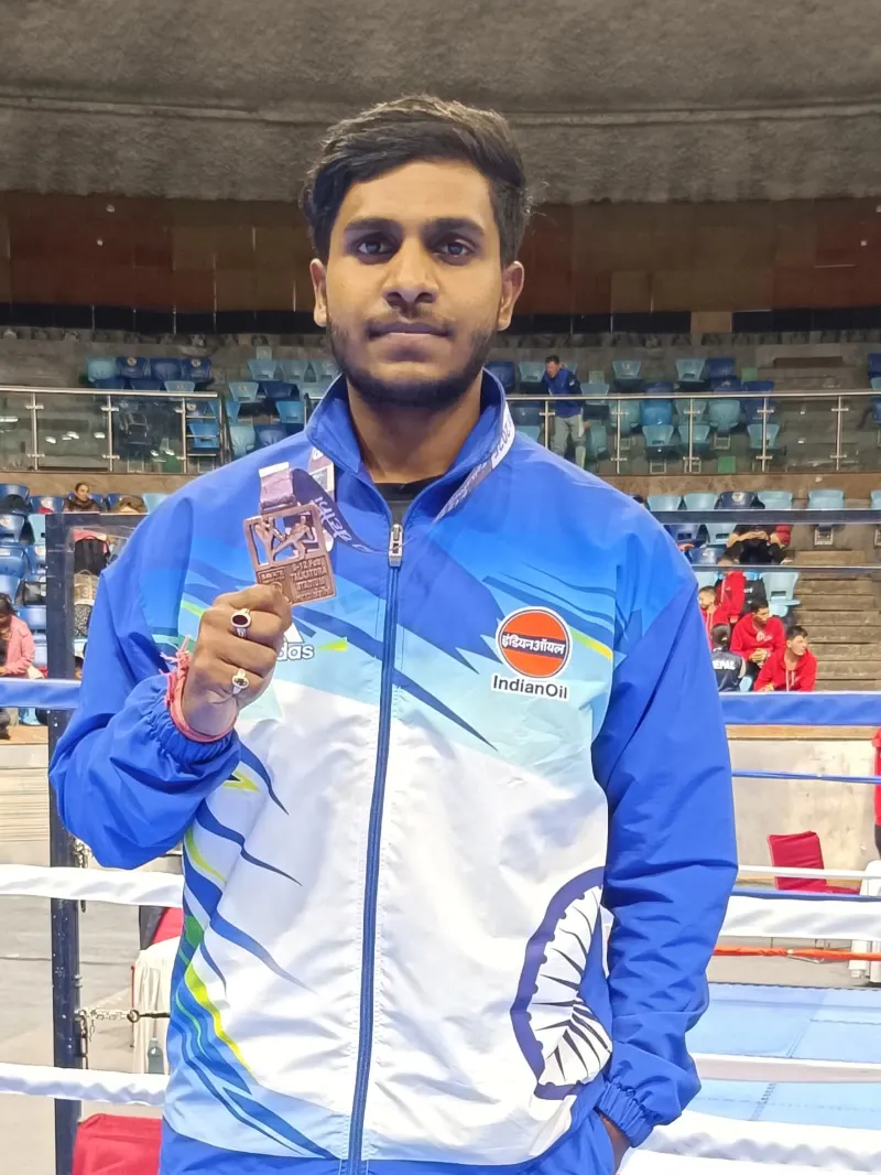 Aditya Raj's Combat Sports Journey: Grit, Glory and Gold. hero image